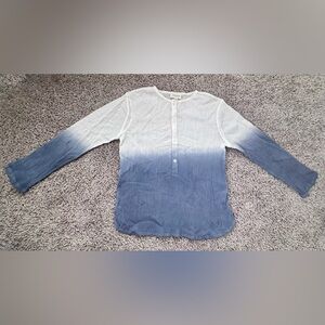 Louis Louise Blue Ombre kids Shirt size 8